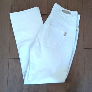 Cambio Noreen short / oyster white cropped pants